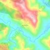 Mapa topográfico Hachchinadu, altitud, relieve