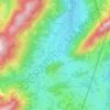 Mapa topográfico Unterjoch, altitud, relieve