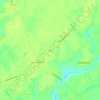 Mapa topográfico Itata, altitud, relieve