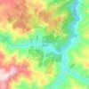 Mapa topográfico Девин, altitud, relieve