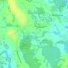 Mapa topográfico Haskell Swamp, altitud, relieve