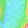 Mapa topográfico Les Bonnets, altitud, relieve