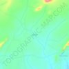 Mapa topográfico São Vítor, altitud, relieve