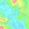 Mapa topográfico Mandug, altitud, relieve