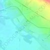 Mapa topográfico Негован, altitud, relieve