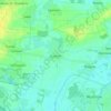Mapa topográfico Güstritz, altitud, relieve