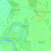 Mapa topográfico Kathewitz, altitud, relieve