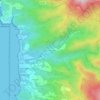 Mapa topográfico Bois Malher, altitud, relieve