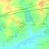 Mapa topográfico Heruru, altitud, relieve