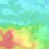 Mapa topográfico Ziegelei Breetze, altitud, relieve