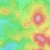 Mapa topográfico Wasserfall, altitud, relieve