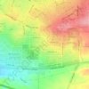 Mapa topográfico El Tagamoa El Talet, altitud, relieve