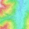 Mapa topográfico Bärenbichl, altitud, relieve