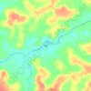 Mapa topográfico Teli, altitud, relieve
