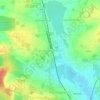 Mapa topográfico Singanayakanahalli, altitud, relieve