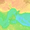Mapa topográfico Neuvième Chute, altitud, relieve