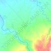 Mapa topográfico Bi-ao, altitud, relieve