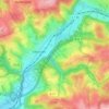 Mapa topográfico Bochmühle, altitud, relieve