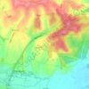 Mapa topográfico Higher Bockhampton, altitud, relieve
