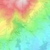 Mapa topográfico Relva, altitud, relieve