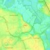 Mapa topográfico Reden, altitud, relieve