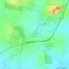 Mapa topográfico Shreekhetra Vihar, altitud, relieve
