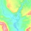 Mapa topográfico Tazlaft ⵜⴰⵣⵍⴰⴼⵜ, altitud, relieve