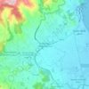 Mapa topográfico Ihaddaden ⵉⵃⴷⴷⴰⴷⵏ إحدادن, altitud, relieve