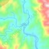 Mapa topográfico Pagsangahan, altitud, relieve