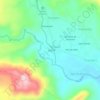 Mapa topográfico Lopi, altitud, relieve