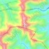 Mapa topográfico Jabal Siha, altitud, relieve