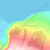 Mapa topográfico Kukuihaele, altitud, relieve