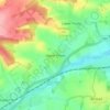 Mapa topográfico Upper Froyle, altitud, relieve