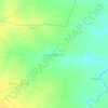 Mapa topográfico Jivapur Mahodia, altitud, relieve