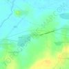 Mapa topográfico Chedimala, altitud, relieve