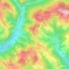 Mapa topográfico Ulrichsdorf, altitud, relieve