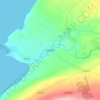 Mapa topográfico Doolin, altitud, relieve