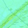 Mapa topográfico Chirala, altitud, relieve