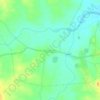 Mapa topográfico Patnagarh, altitud, relieve