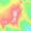 Mapa topográfico Ipsoot Mountain, altitud, relieve