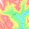 Mapa topográfico Tactayoc, altitud, relieve
