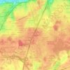 Mapa topográfico Le Télégraphe, altitud, relieve