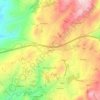 Mapa topográfico Lameira, altitud, relieve
