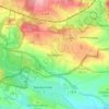 Mapa topográfico Tettenborn, altitud, relieve