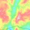 Mapa topográfico Farakoro, altitud, relieve
