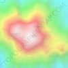 Mapa topográfico Chimborazo, altitud, relieve