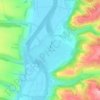 Mapa topográfico Муселиево, altitud, relieve
