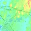 Mapa topográfico Llanfihangel yn Nhowyn, altitud, relieve