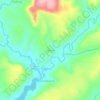Mapa topográfico Tanene, altitud, relieve