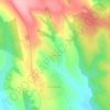Mapa topográfico Близнаци, altitud, relieve